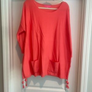 EUC Lilly Pulitzer Coral Women's Sweater, M